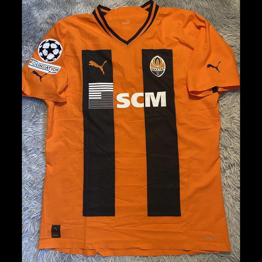 SHAKHTAR DONETSK 2023/24 MATCH Issue/WORN JERSEY KELSY #18 CHAMPIONS LEAGUE